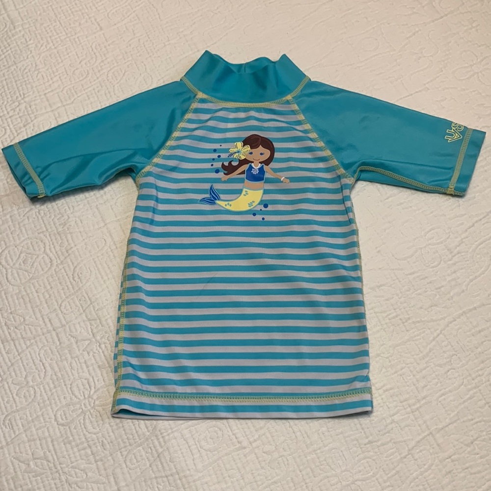 2T (4/$20) Mermaid Rashguard by UV Skinz